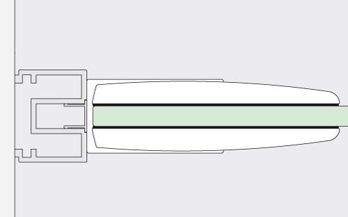 Zeichnung PT 35 Zarge mit Tensorband